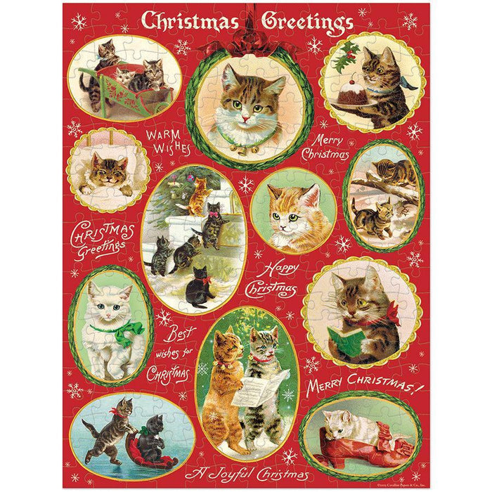 240 Piece Mini Puzzle | Christmas Cats