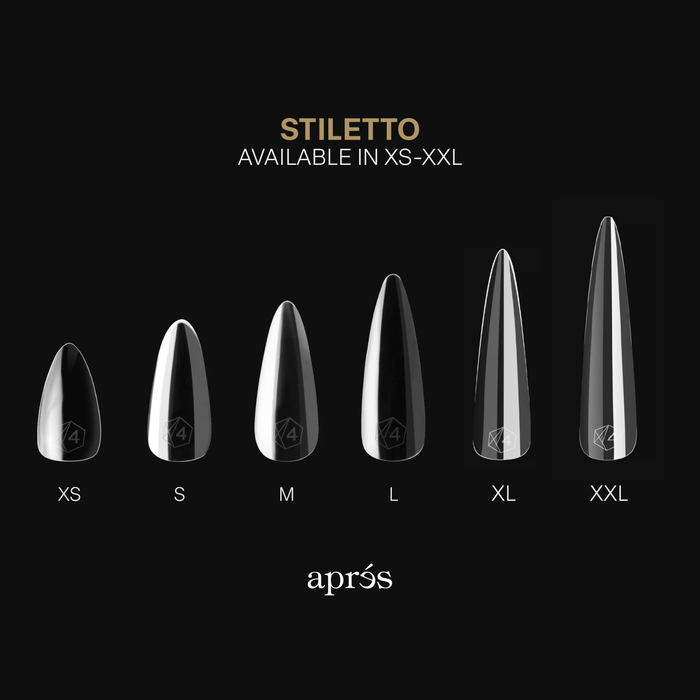 Apres Gel-X Tips | Sculpted Stiletto Medium