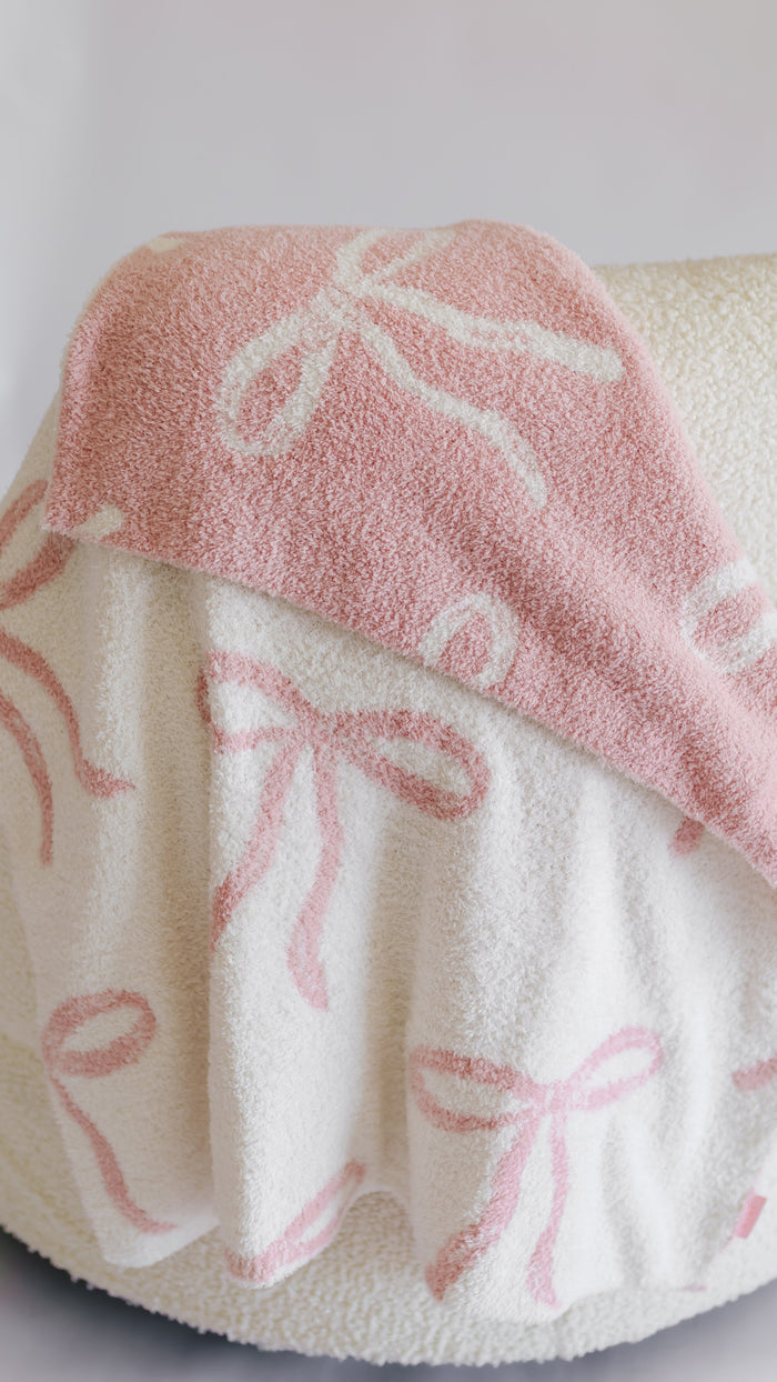 Baby Plush Throw Blanket in Halle