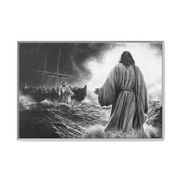 60" x 40" (Horizontal) / White / 1.25"