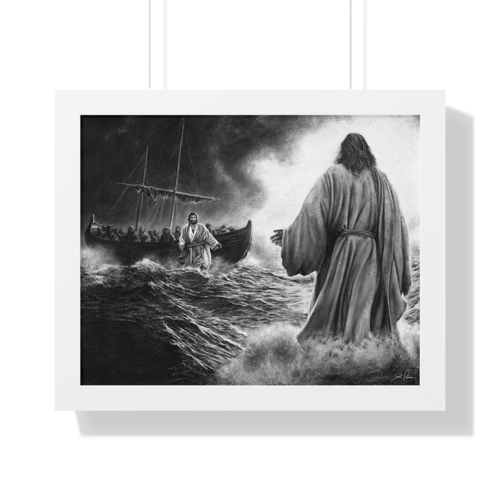 20" x 16" / White