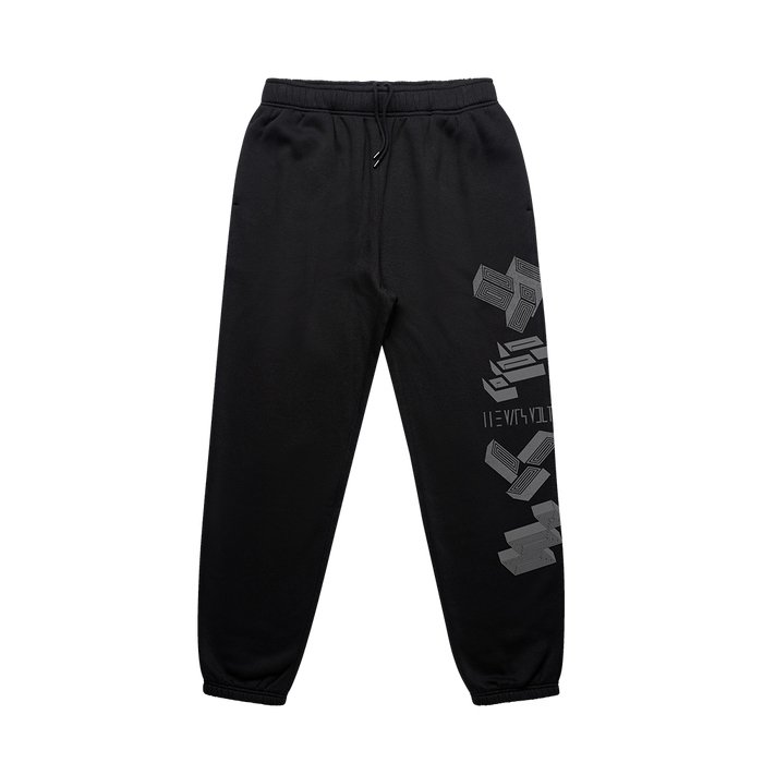 Blocks Black Sweatpants