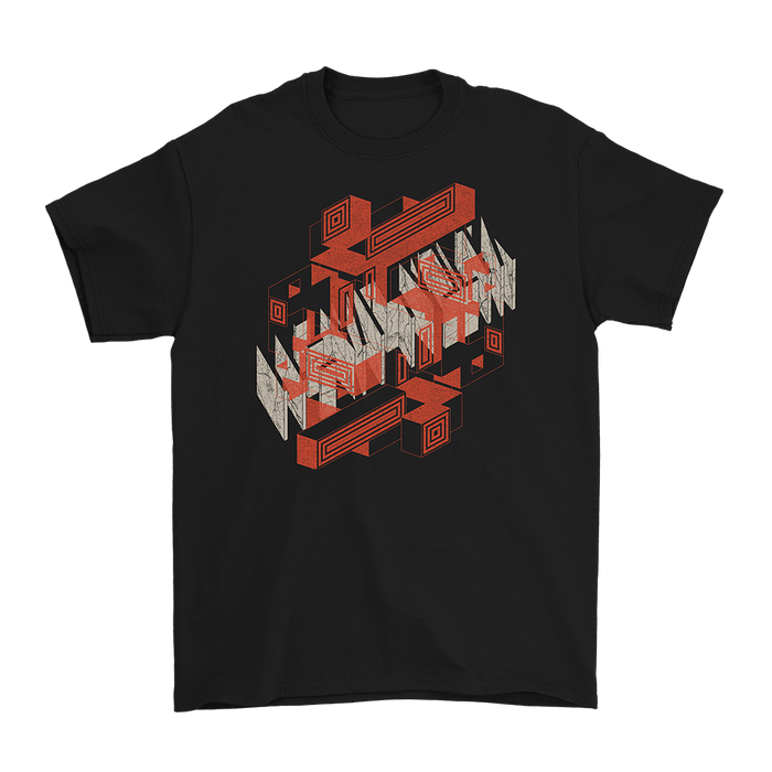 Blocks Logo Black Tee