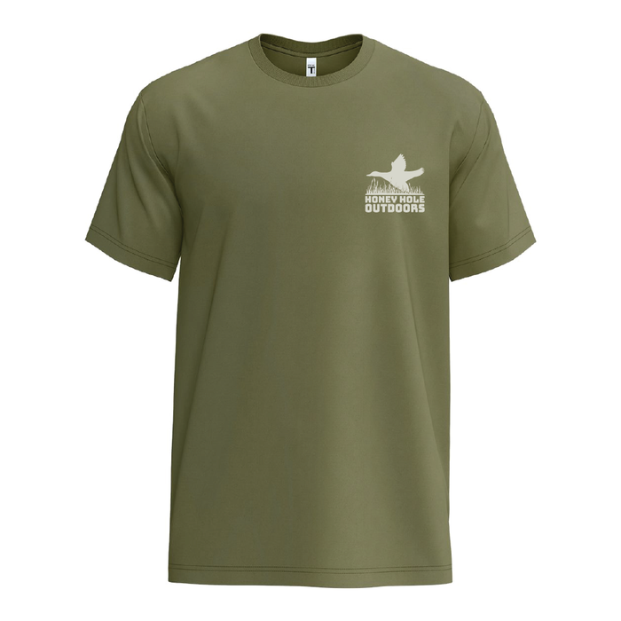 Bold Duck Graphic Tee- Honey Hole