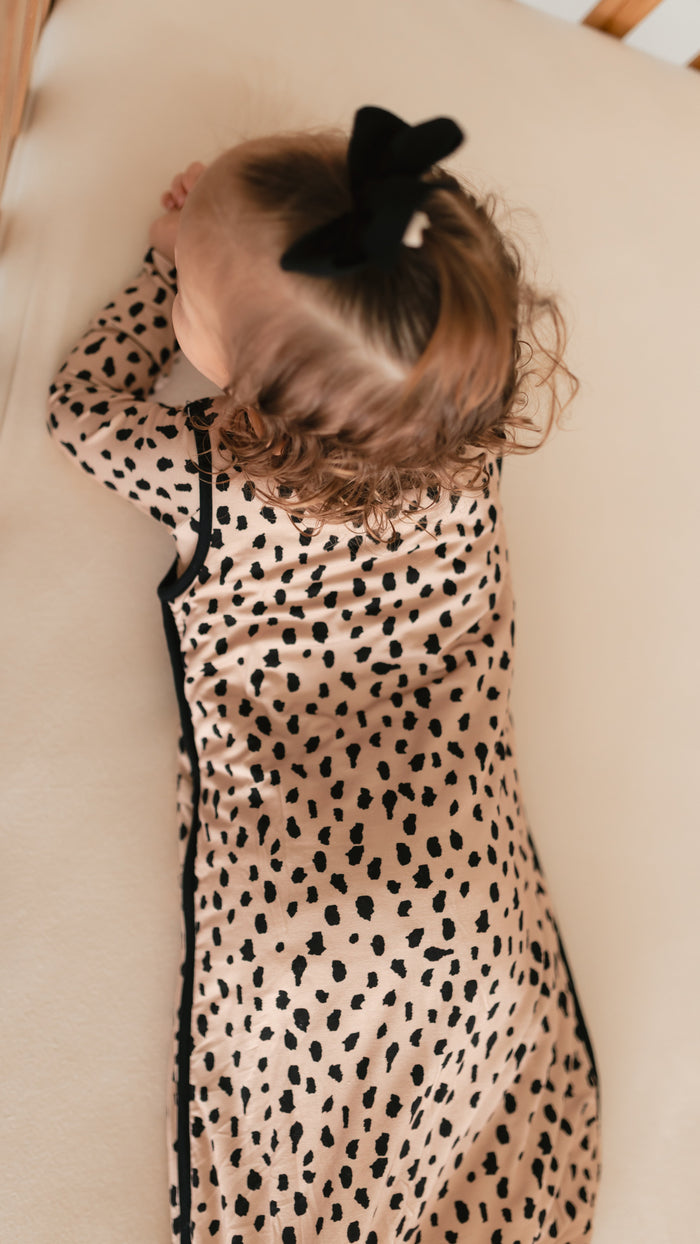 Brown Cheetah Sleep Sack 1.0