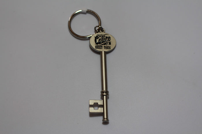 Calico Ghost Town Skeleton Key Keychain