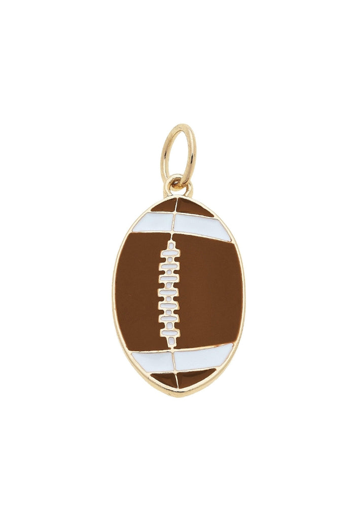Canvas Style Charms-Football