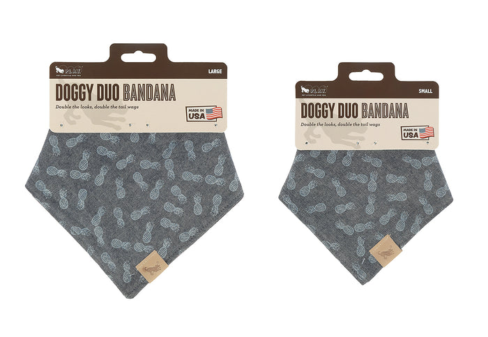 The Entertainer Bandana by P.L.A.Y. - both sizes show in packaging
