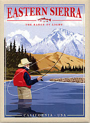 Eastern Sierra Retro Magnet - QTY=12