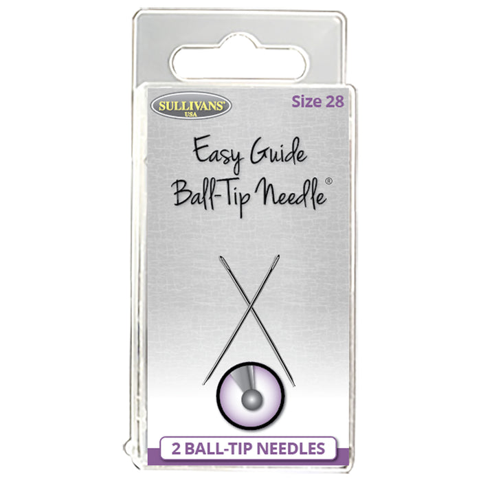 Easy Guide Ball-Tip Needles for Cross Stitch-Stitched Modern