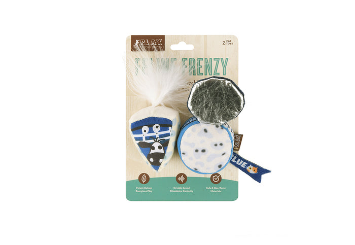 P.L.A.Y. Feline Frenzy Kitty Crumble Toy Set in packaging on a white background