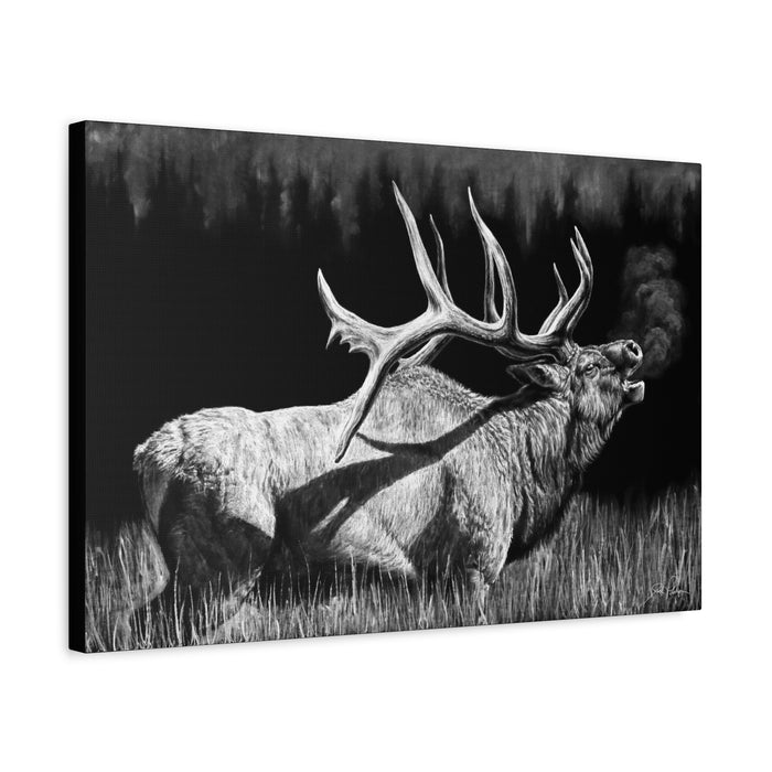 "Firebull" Stretched Canvas