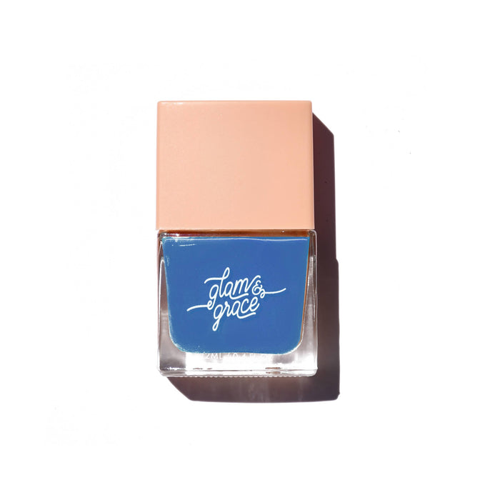 Glam & Grace - Non-Toxic Nail Polish - Indigo