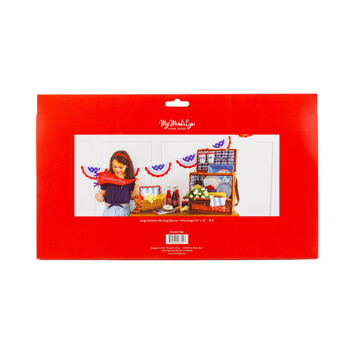 Hamptons Bunting Outdoor Banner
