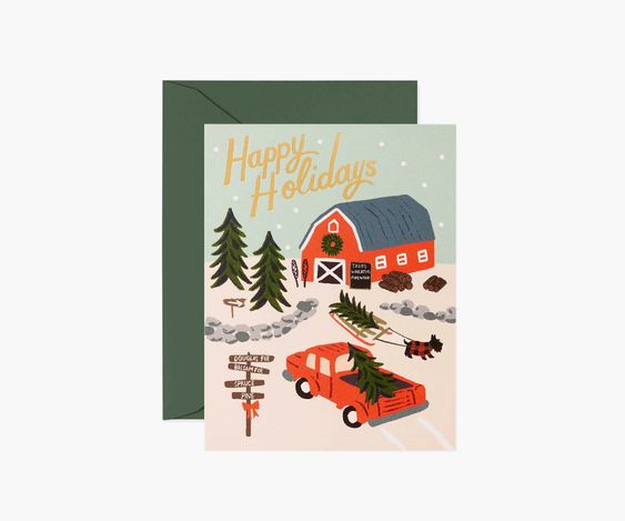 Holiday Tree Farm Card