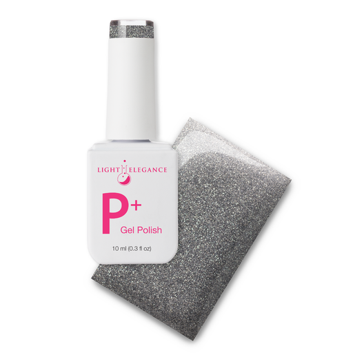 LE P+ Glitter Gel Polish | Clean Slate