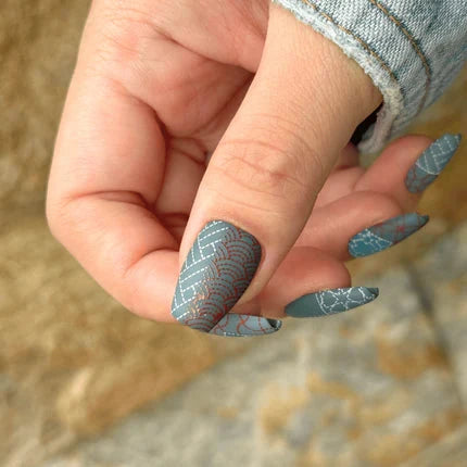 Maniology Stamping Plate | Sashiko Stitch M650