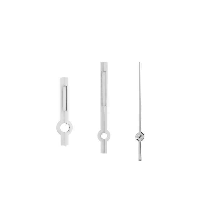 Miyota Watch Hands: Baton Steel