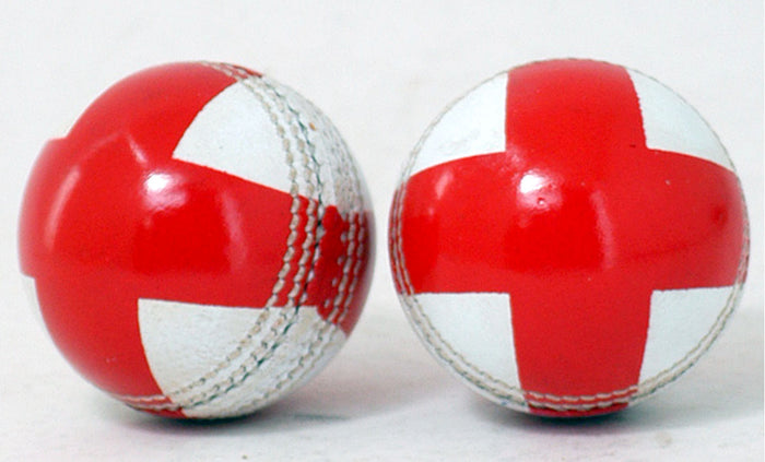 New Saint George's Cross Leather 5 1/2oz Cricket Ball Unbranded