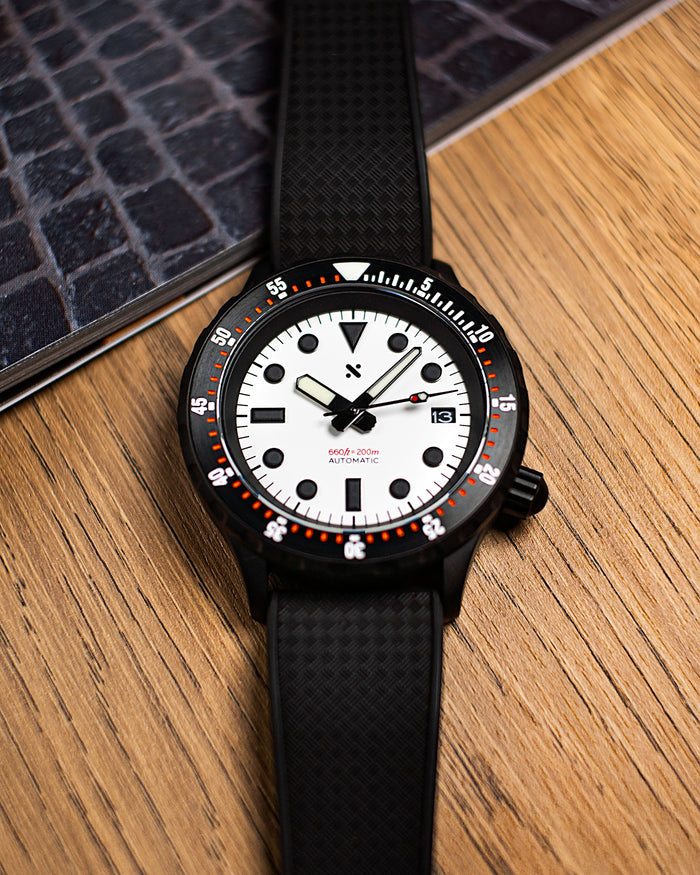NMK962 SKX007/SRPD N50 Tool Diver Case Bundle: Matte Black Finish