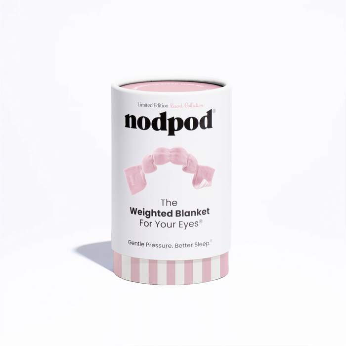 Nodpod Weighted Sleep Mask - Pink Cabana