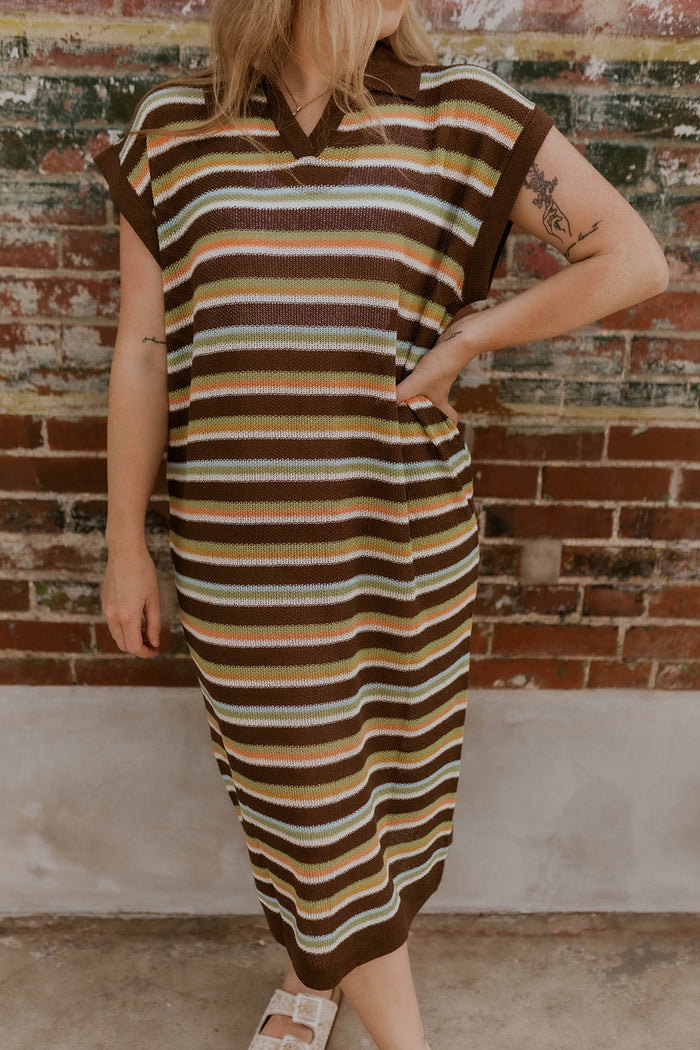 Ocean Breeze Knit Dress
