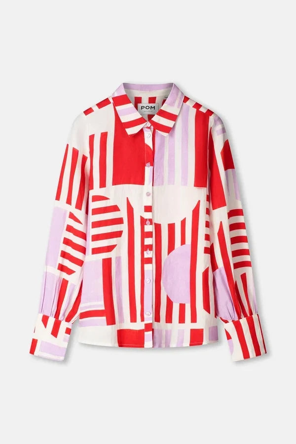 POM BLOUSE in Sundeck Linen from POM Amsterdam