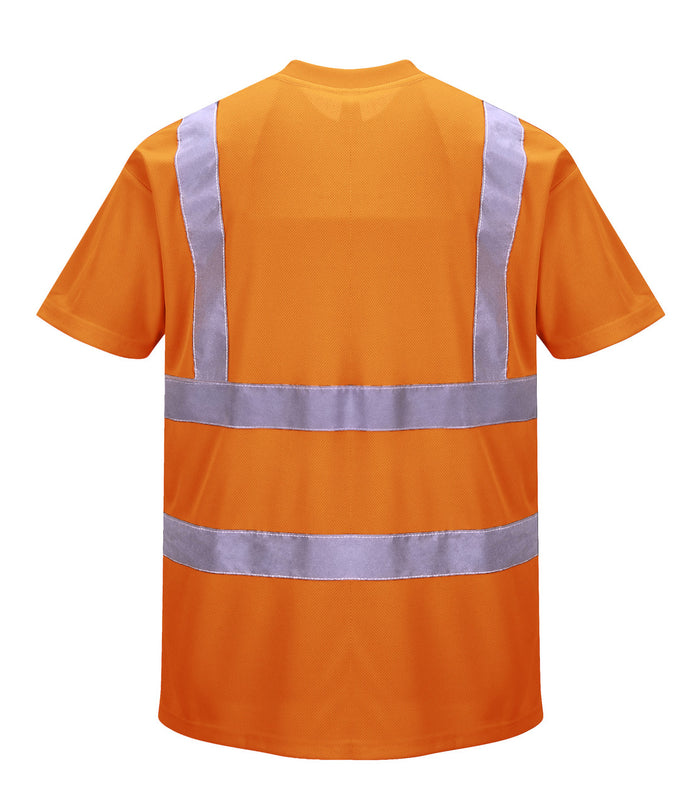 Portwest Hi-Vis T-Shirt - SET OF TWO: Back View