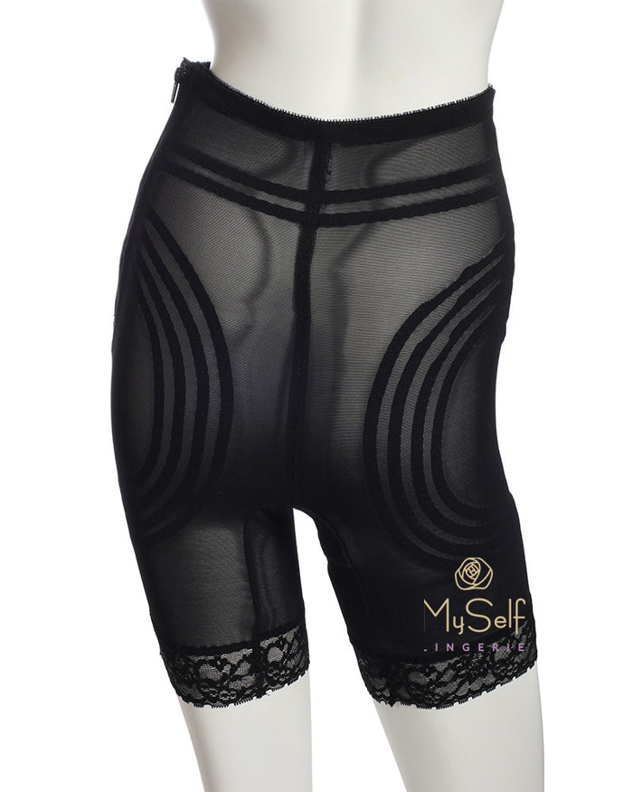 Rago 6201X Hi Waist Long Leg Zippered myselflingerie.com
