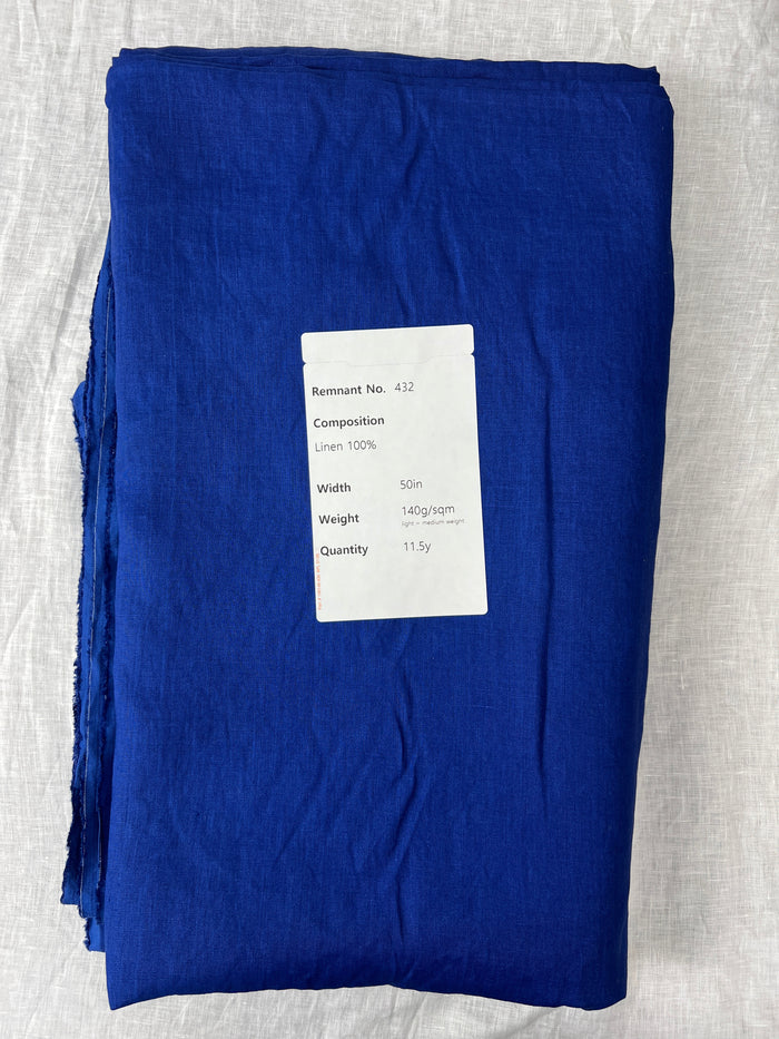 Remnant Fabric #432 - Linen 100% - 11.5y
