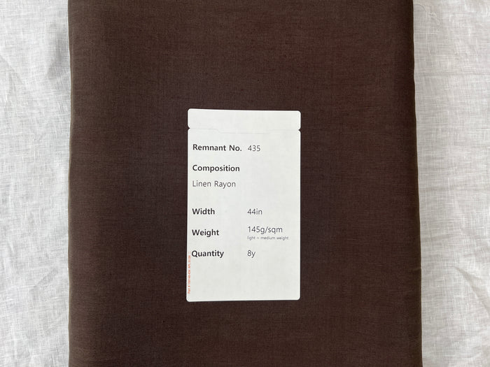 Remnant Fabric #435 - Linen Rayon - 8y