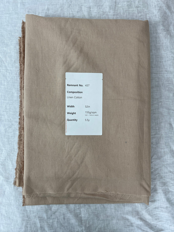 Remnant Fabric #437 - Linen Cotton - 5.5y