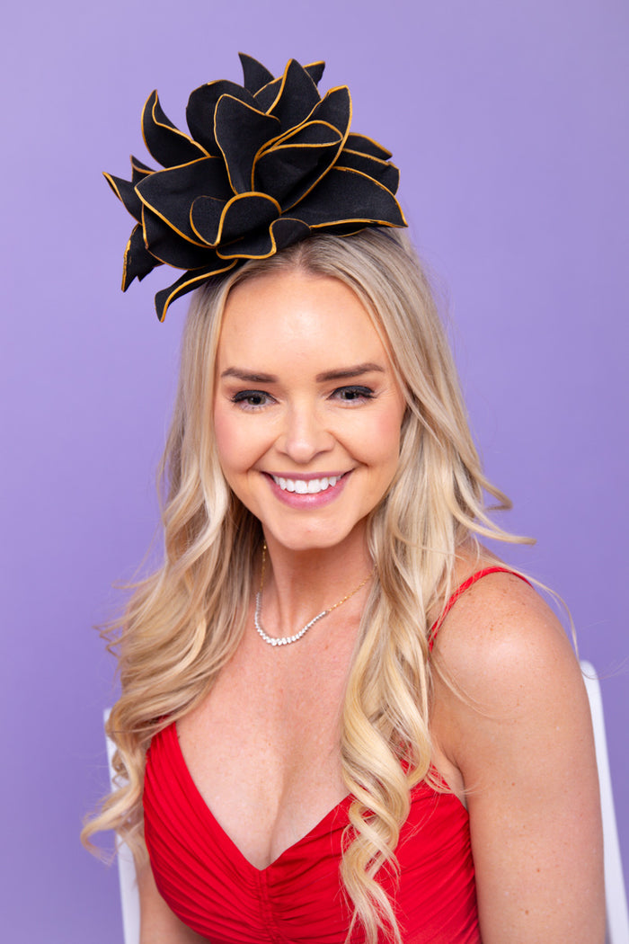 Secrets Of The Night Fascinator - FINAL SALE