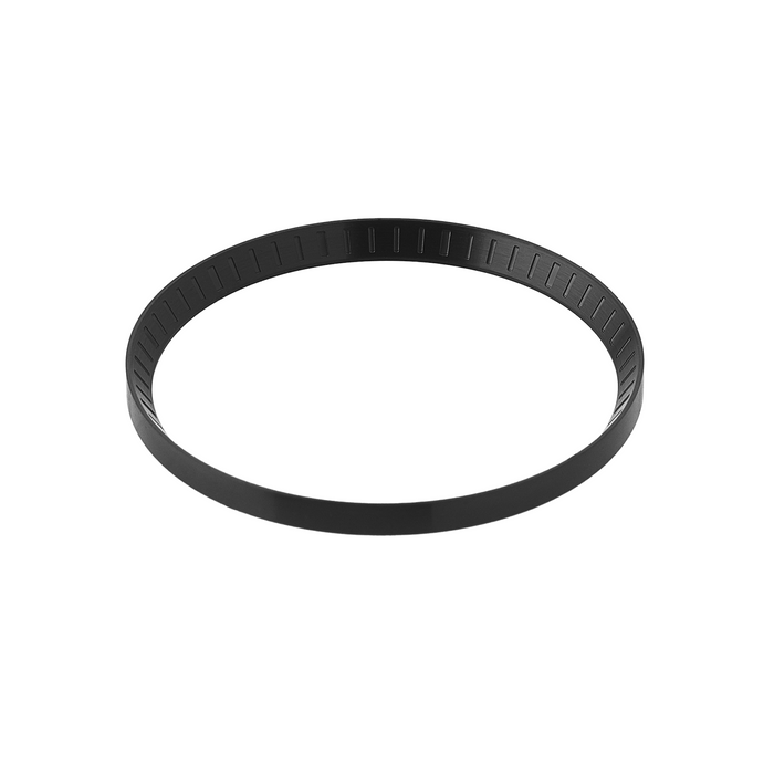 SKX007 Chapter Ring: Brushed Black Finish with Markers