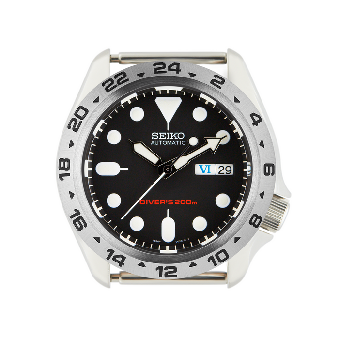 SKX007/SRPD GMT Bezel: Steel Finish