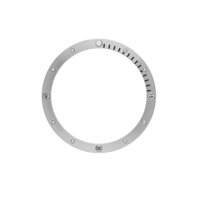 SKX007/SRPD Steel Bezel Insert: Nautical Steel
