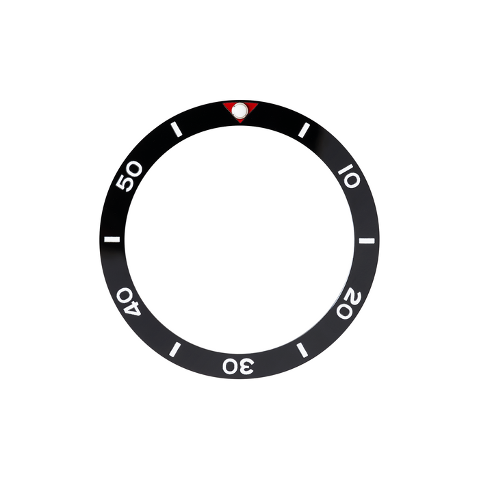 SKX013 Ceramic Bezel Insert: Vintage Seiko Style Black/White