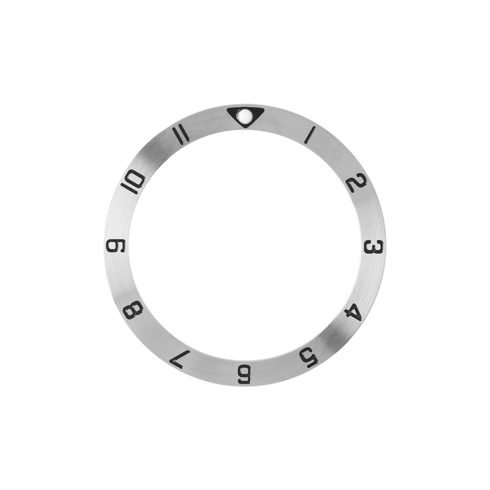 SKX013 Steel Bezel Insert: Dual Time Mk2 Black Triangle