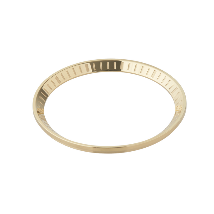 SRP Turtle Chapter Ring: Polished Gold Finish with Markers