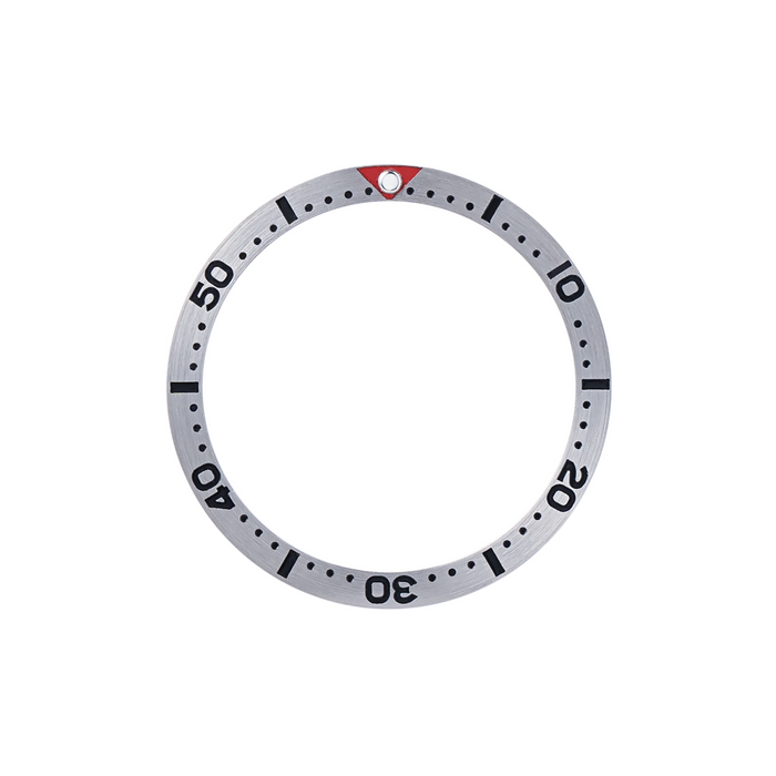 SRP Turtle Steel Bezel Insert: Seiko Style Red for Seiko Turtle Reissue