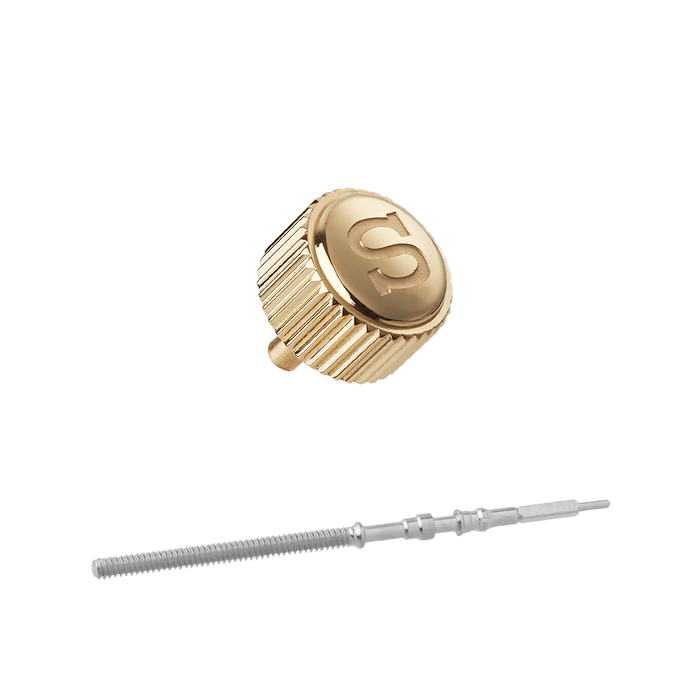 SRPE Crown: Polished Gold Finish