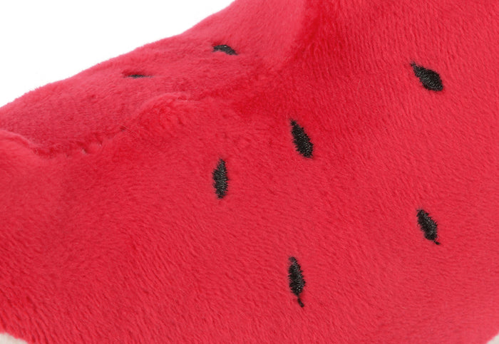 P.L.A.Y. Tropical Paradise Collection - Wagging Watermelon Toy close-up of seeds