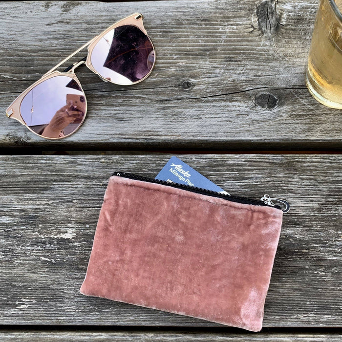 Velvet Coin Purse - Assorted Case Pack