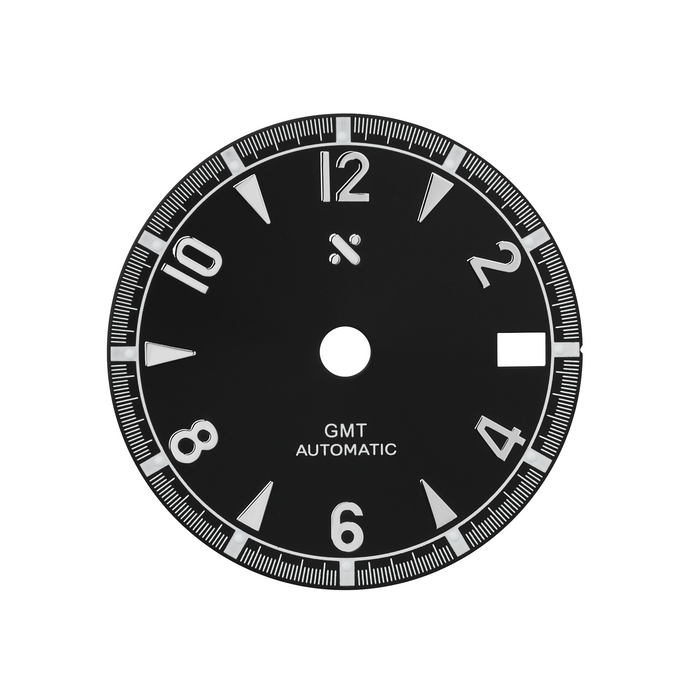 Watch Dial: Alpine Sunburst Black