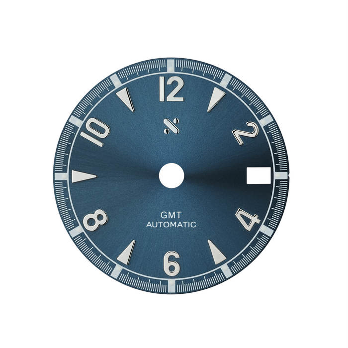 Watch Dial: Alpine Sunburst Blue
