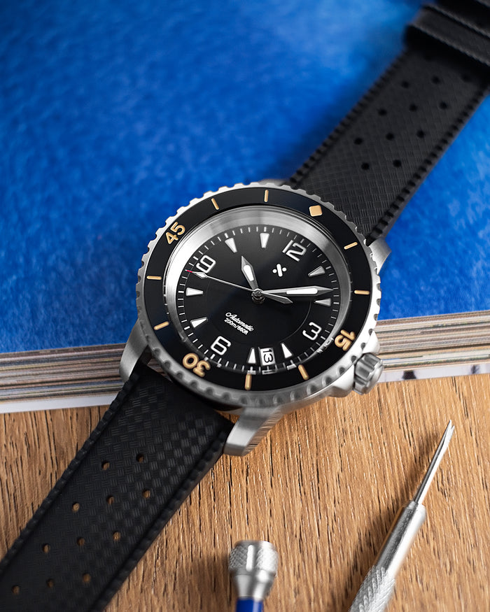 Watch Dial: Fathoms Black/Silver