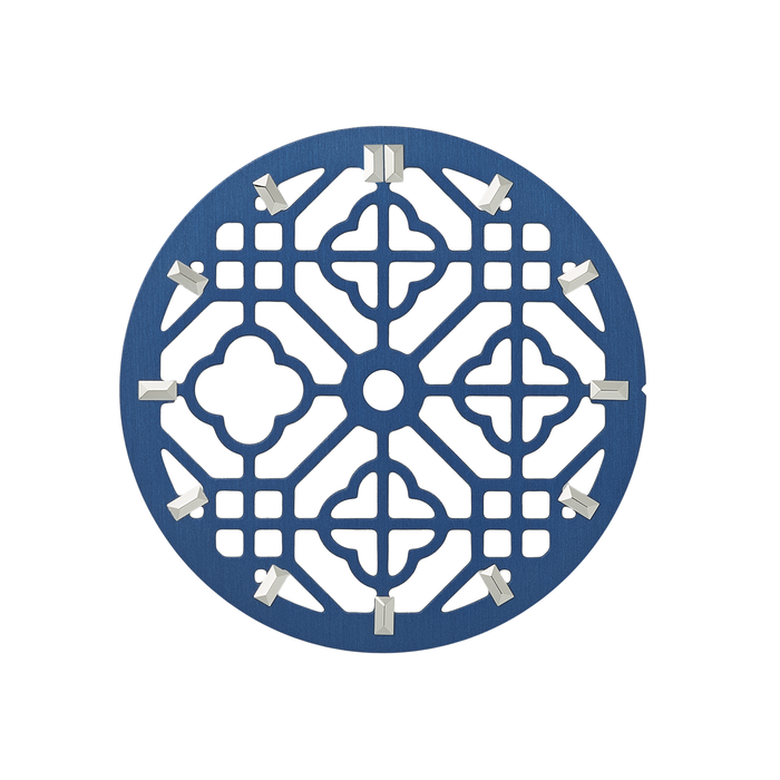 Watch Dial: Oriental Skeleton Blue Steel