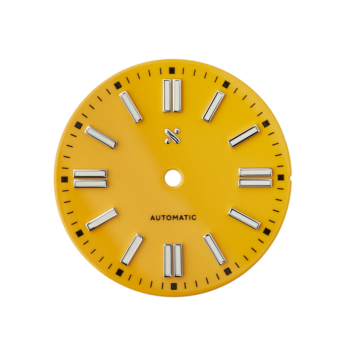Watch Dial: Perpetual Enamel Yellow