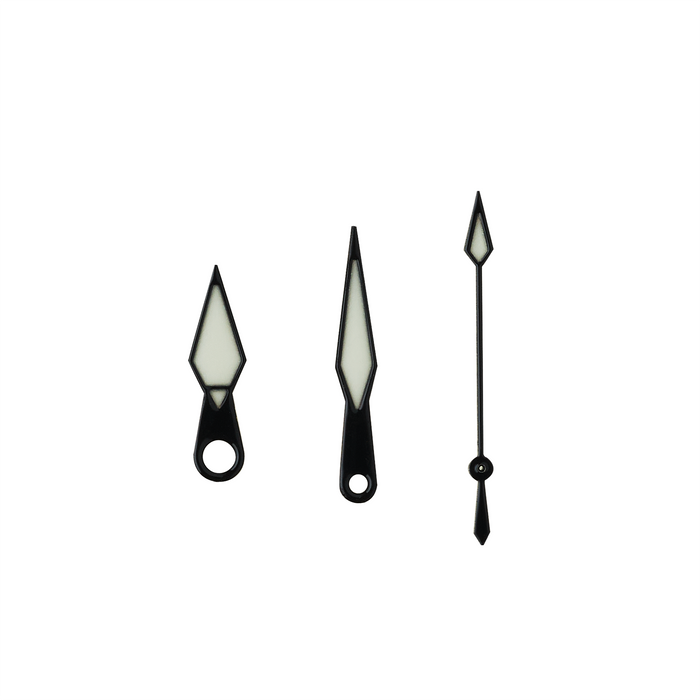 Watch Hands: Kunai Black Finish