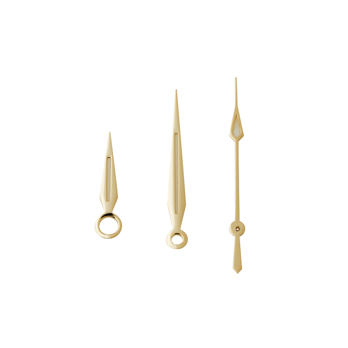 Watch Hands: Lumed Leaf Gold